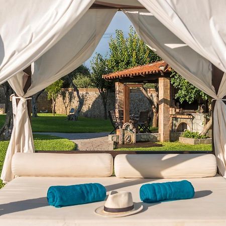 Villa Maxim With Private Pool & Tennis Court Halikounas Dış mekan fotoğraf