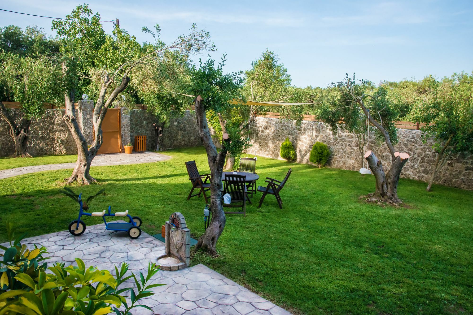 Villa Maxim With Private Pool & Tennis Court Halikounas Dış mekan fotoğraf